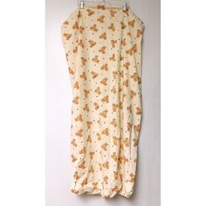 Vintage Dundee ABC Teddy Bears Unisex Fitted Crib Toddler Sheet fabric crafts
